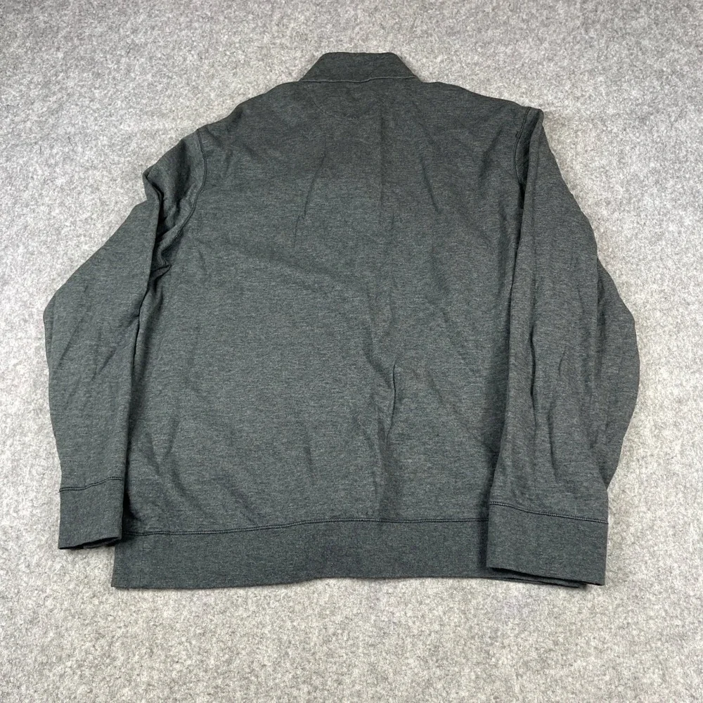 Polo Ralph Lauren Performance Quarter Zip Pullover Mens XL Gray Preppy Classic